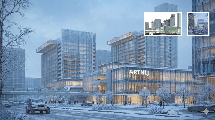 Architectural model detailed rendering (reference image required)