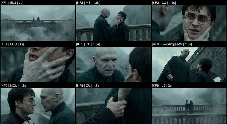 Harry Potter vs Voldemort Confrontation Scene Storyboard Preset