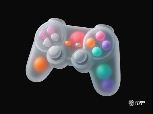 Matte bubble 3D icon