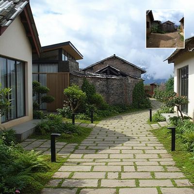 Dilapidated street renovation