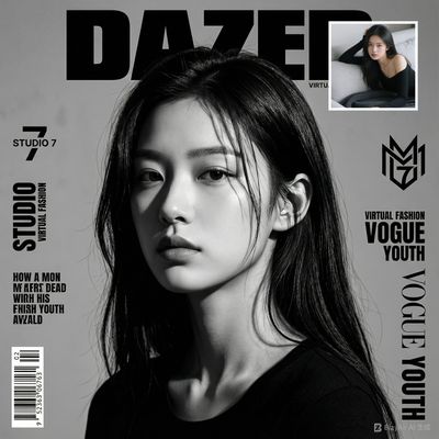 Photo to Trendy Magazine Cover