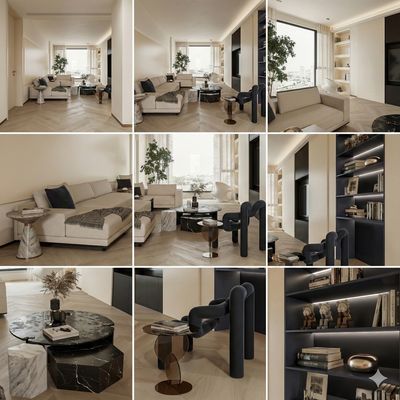 Interior Multi-Angle Consistent Image Generation